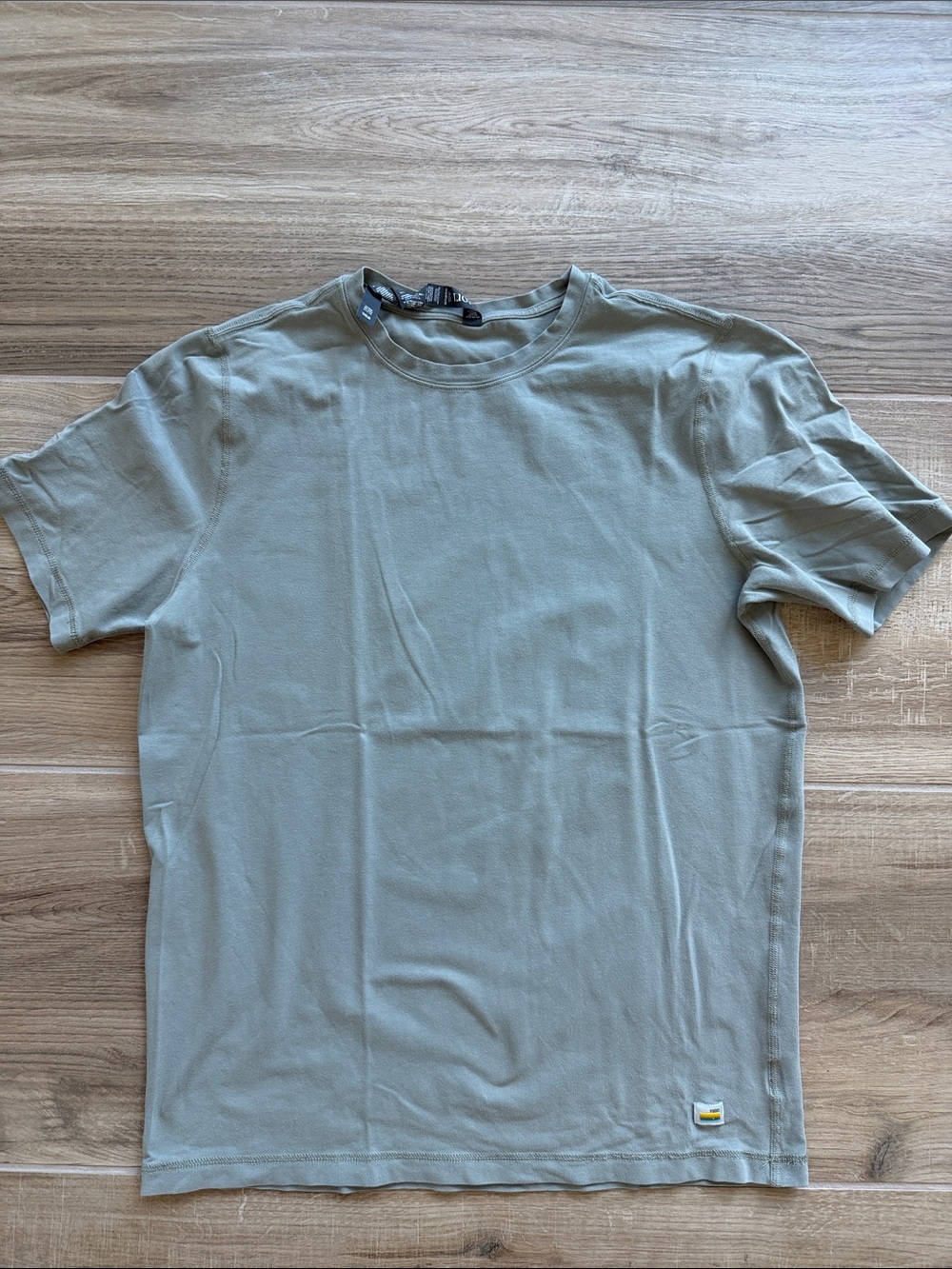 Vuori Men's Crew Tee in Sage Green